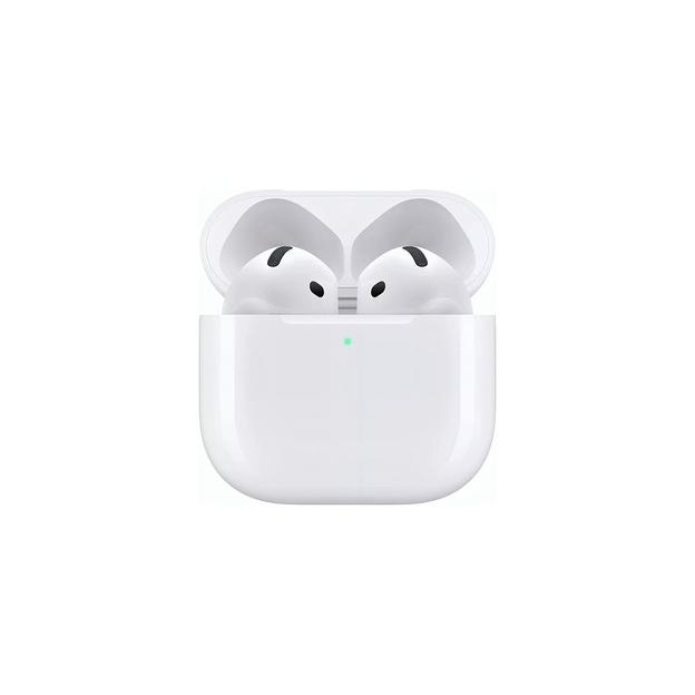 Наушники Apple AirPods 4 ANC A3055,A3056,A3059, Bluetooth, вкладыши, белый [mxp93ze/a] фото 1