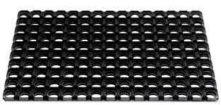 Ячеистые коврики, чёрные фото 2