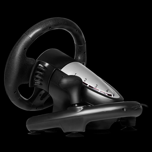 Руль SVEN GC-W800 (педали, вибро, скоба, D-pad, 12 кл, PC/PS3/PS4/XBOXONE/Xinput) Sven SV-015442 фото 3