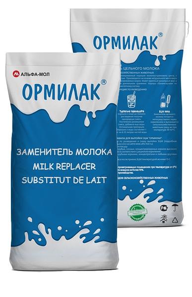 Заменитель цельного молока для выпойки телят с 21-го дня жизни «Ормилак ЭЛИТ» фото 1