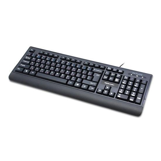 Клавиатура Delux DLK-6010UB Чёрный фото 2