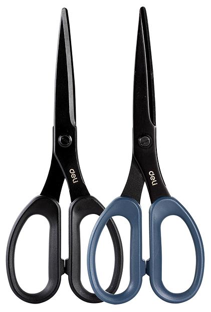 Ножницы Deli EZ501 офисные 210мм титановое покрытие сталь ассорти фото 1