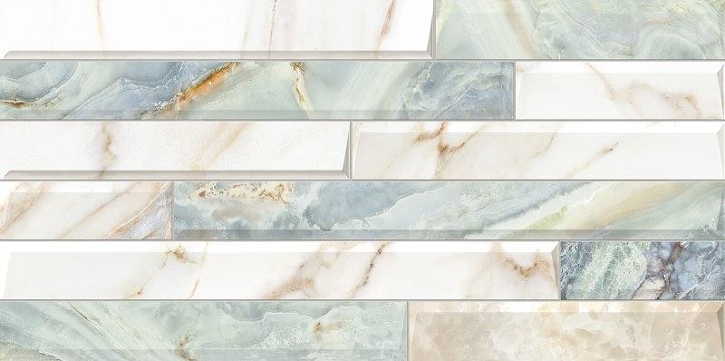 Плитка Alma Ceramica Nevada 249x500 голубой Глянцевая (TWU09NVD616) фото 1