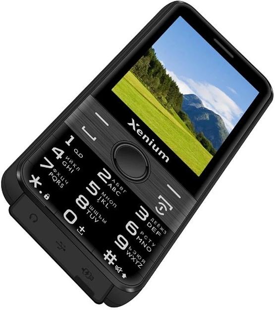 Мобильный телефон Xenium X800 черный моноблок 2Sim 2.8" 240x320 Spreadtrum ThreadX RTOS 0.3Mpix GSM900/1800 MP3 FM microSD max32Gb фото 4
