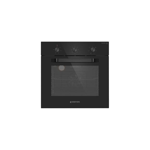 Духовой шкаф MEFERI Light MEO606BK, черный/нержавеющая сталь фото 1
