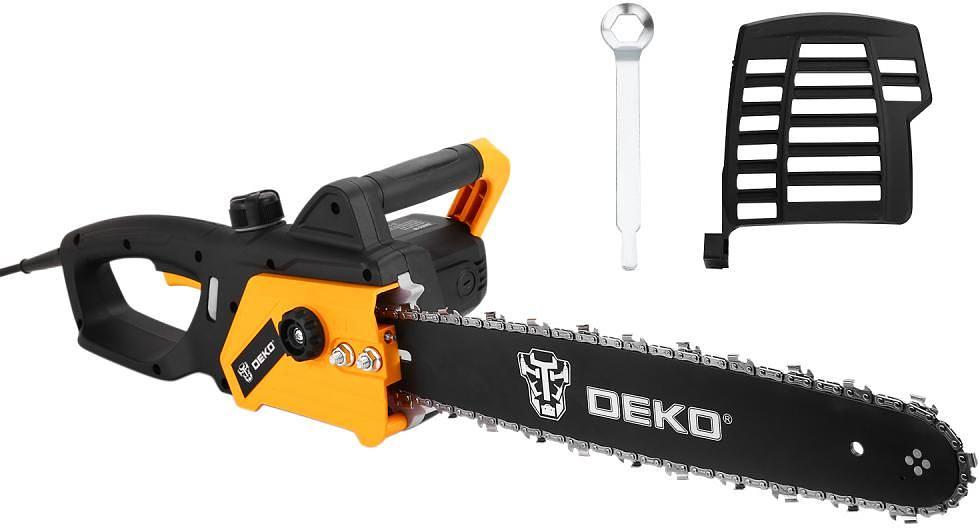 Электрическая цепная пила Deko DKEC16 1600Вт дл.шины:16" (40cm) фото 3