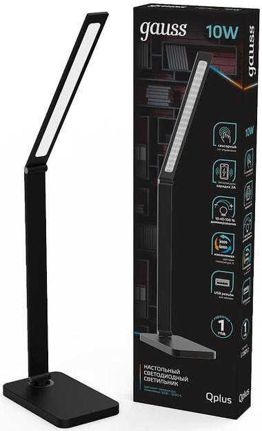 Светильник Gauss GT5012 настольный на подставке черный 10Вт фото 2