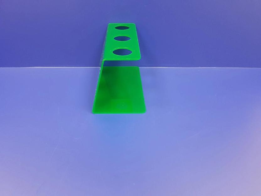 Подставка для трех рожков мороженого.(зеленая) фото 3