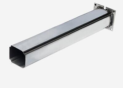 Закладная для столба, 100х100х500 мм фото 1