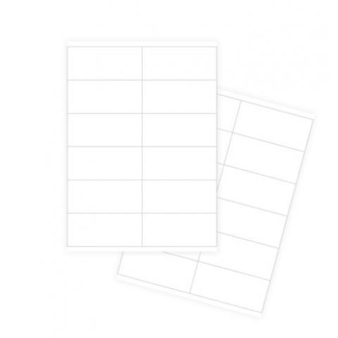 Наклейки А4, 105х48мм, 12 шт/лист, 100 листов, Forofis фото 1