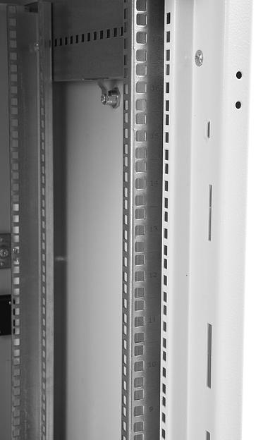 Шкаф коммутационный ЦМО ШТК-М-42.8.8-44АА 42U 800x800мм пер.дв.перфор. задн.дв.стал.лист 2 бок.пан. 500кг белый фото 8