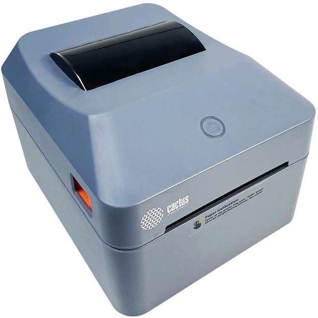 Термопринтер Cactus CS-TP-D430U 203dpi 160мм/с/USB для печ.этик. черный фото 9