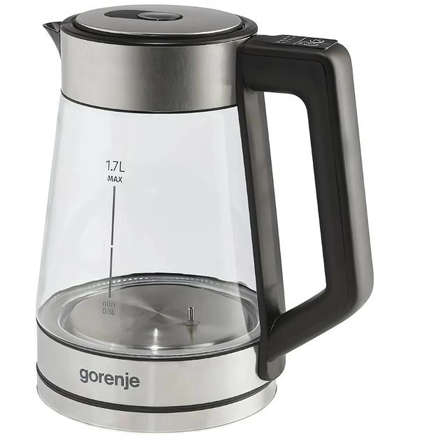 Чайник электрический Gorenje K17TRGT 1.7л. 2200Вт нержавеющая сталь корпус: металл/пластик фото 1