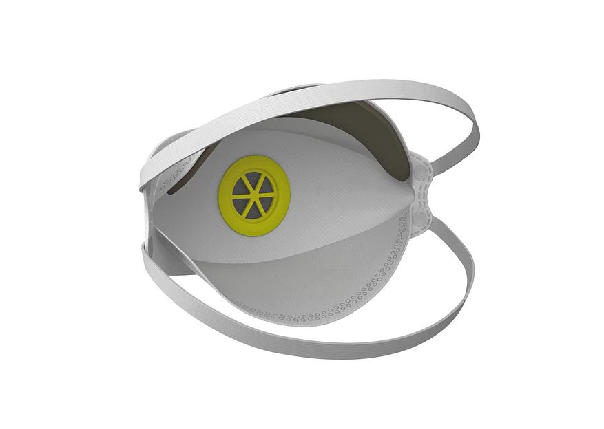 Трехпанельный респиратор DSK 3D 5520 НК фото 6