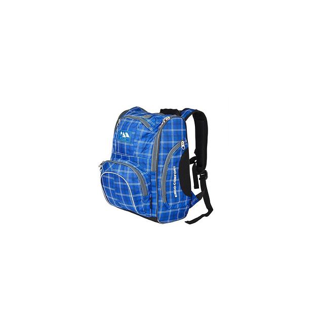 Рюкзак Polar П3065А-04 Ergo-Comfort, 28 х 40 х 17 см, 1.08кг, синий [п3065а-04 синий] фото 1