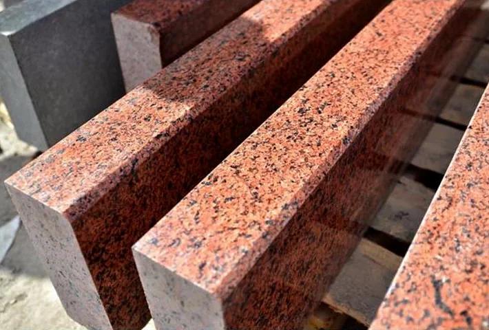 Гранитные блочные ступени ОПТ фото 2