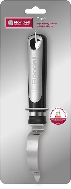 Овощечистка Rondell Craft RD-1875 черный/стальной упак.:картонная подложка фото 3