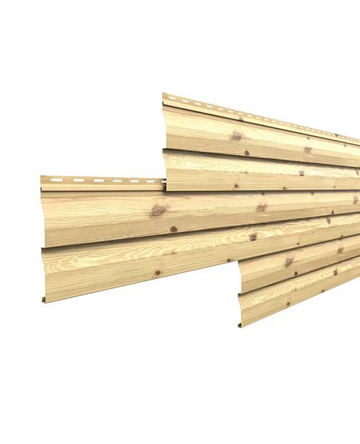 Стальной сайдинг «Корабельная доска», покрытие под дерево ОПТ фото 4