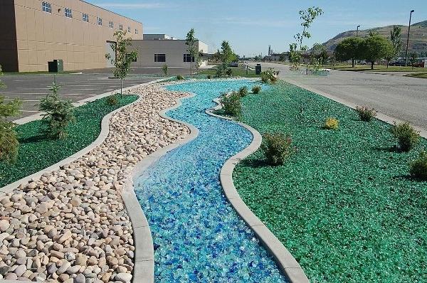 Щебень декоративный GreenJusan зеленый, фракция 5-20 фото 2