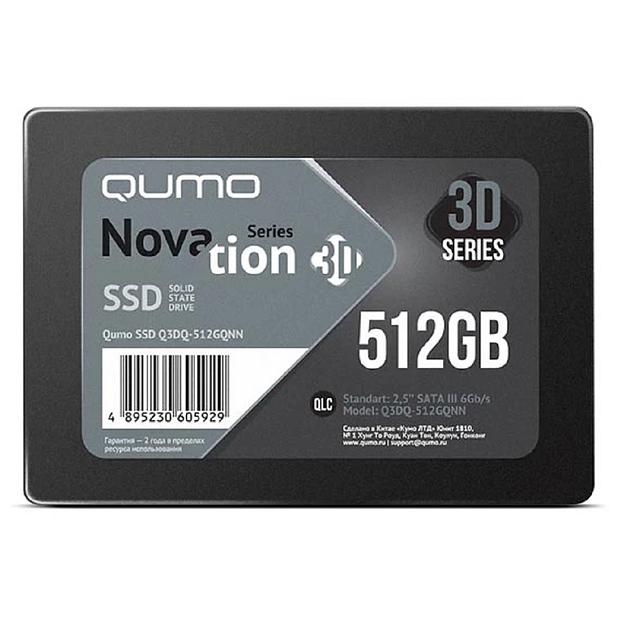 QUMO SSD 512GB QM Novation Q3DQ-512GQNN {SATA3.0} фото 1