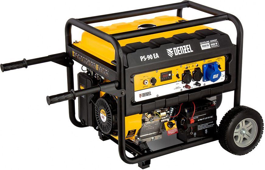 Генератор Denzel PS 90 EA 9кВт фото 3