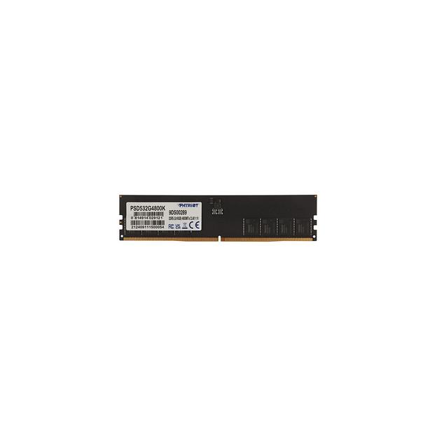 Оперативная память Patriot Signature PSD532G4800K DDR5 - 2x 16ГБ 4800МГц, DIMM, Ret фото 1