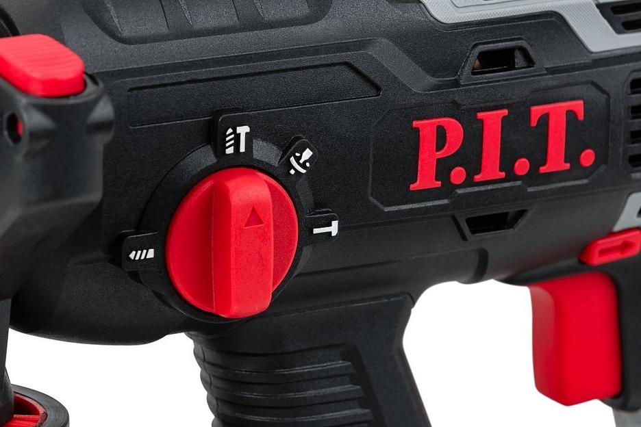 Перфоратор P.I.T. PBH20H-22B/1 патрон:SDS-plus уд.:1.8Дж аккум. (кейс в комплекте) фото 6