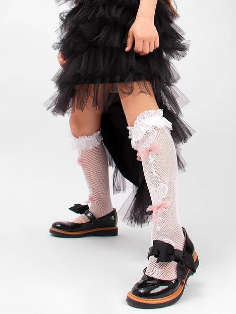 Гольфы для девочки Соль&Перец белый, арт.SP902-2 (2 шт) ОПТ фото 7