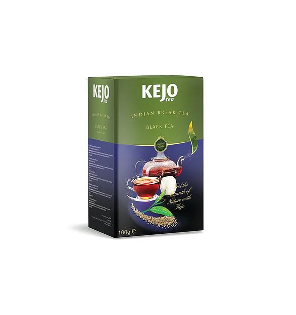 Чай чёрный Kejo foods «Indian Break Tea» 100 г ОПТ фото 1