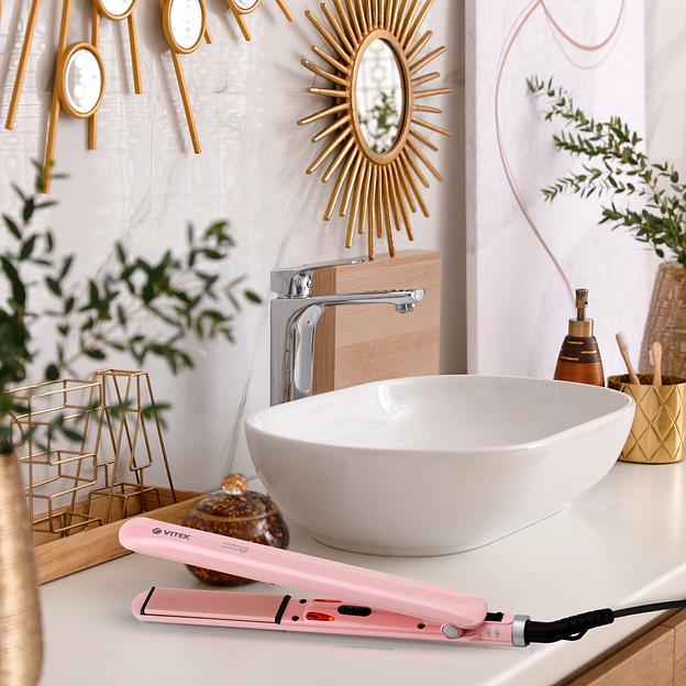 Выпрямитель Vitek VT-2320 35Вт разноцветный макс.темп.:200С покрытие:керамико-турмалиновое фото 6