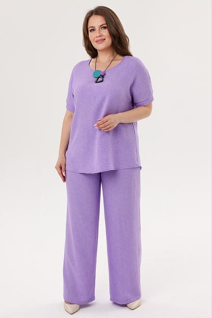 Брюки женские  121/18/Сиреневый  фото 1