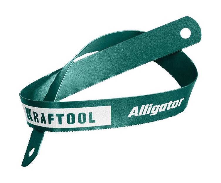KRAFTOOL Alligator-32, 32 TPI, 300 мм, биметаллическое гибкое полотно по металлу (15942-32) фото 3