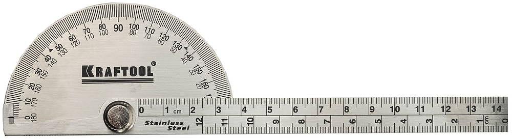 KRAFTOOL Protractor, 145 мм, транспортир (34290) фото 1