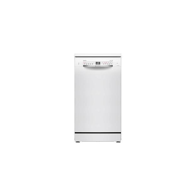 Посудомоечная машина Bosch SPS2HMW54Q, узкая, напольная, 45см, загрузка 10 комплектов, белая фото 1