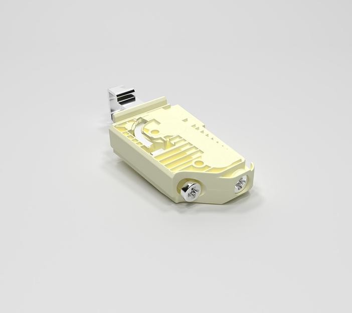 Навес регулируемый ABS правый фото 1