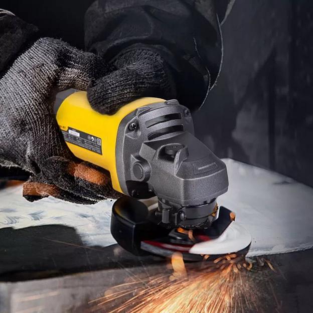 Угловая шлифмашина сетевая Deli DL-JM125-E1 (900Вт, 125мм, 12000об/мин, картон) фото 2