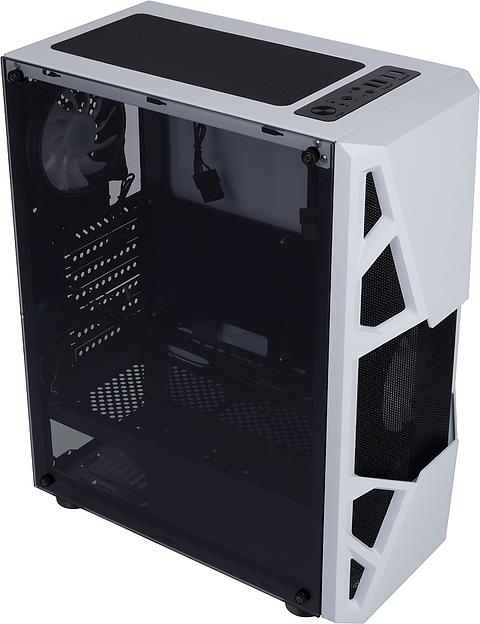 Корпус Formula CL-3303W RGB белый без БП ATX 6x120mm 2xUSB2.0 1xUSB3.0 audio bott PSU фото 7