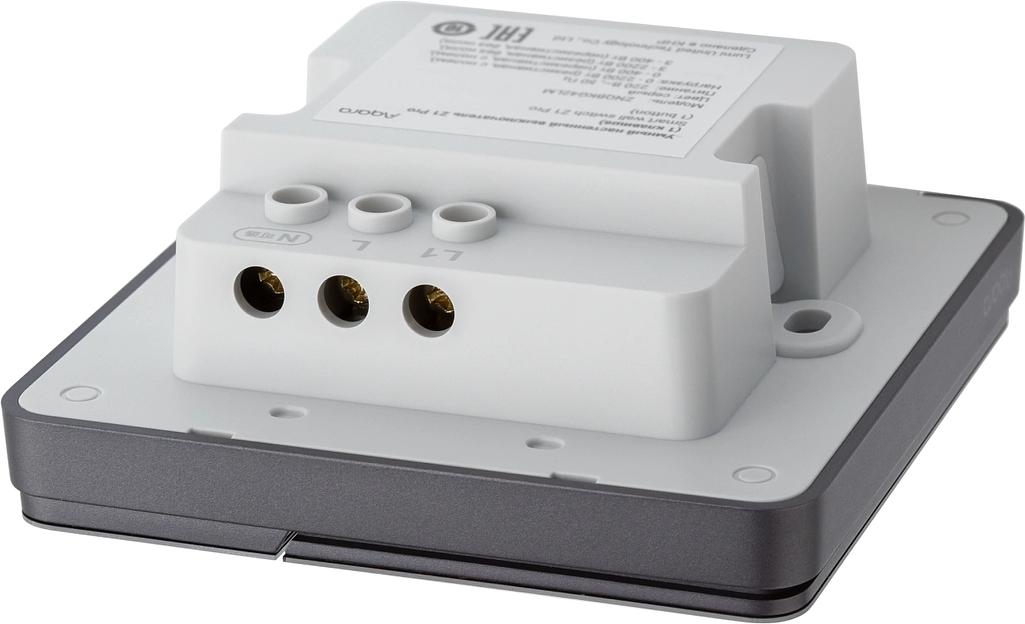 Умный выключатель Aqara Z1 Pro ZNQBKG45LM четырехклавишный графитовый (ZNQBKG45LM_GR) фото 3