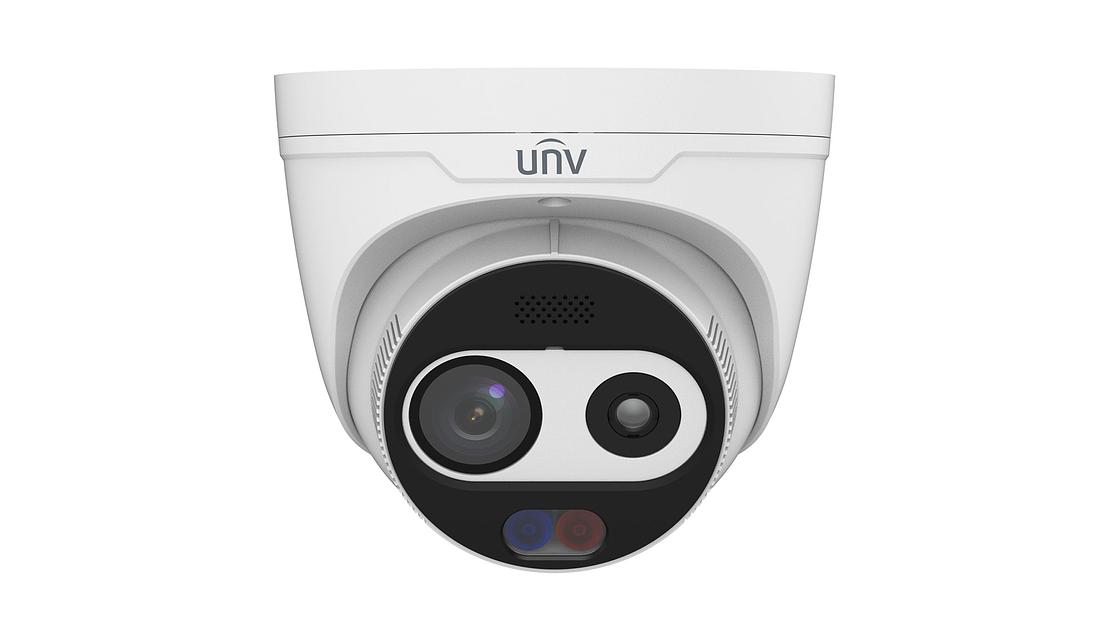 Сетевая тепловизионная купольная видеокамера Ultra 265/H.265/ H.264/MJPEG, 3 потока, DC12В(±25%)/PoE(IEEE802.3af), IP67, -50°C~+70°C, Deep learning(защита периметра) Оптический модуль: 1/2.8" матрица CMOS, 2688*1520@30к/с, 6 мм Фиксированный объектив, 0 фото 1