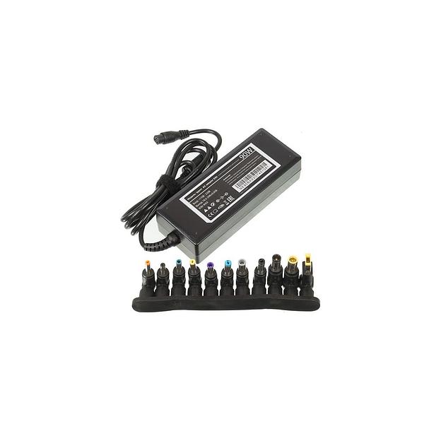 Адаптер питания Ippon E90, 18.5 - 20 В, 4.5A, 90Вт, черный фото 1