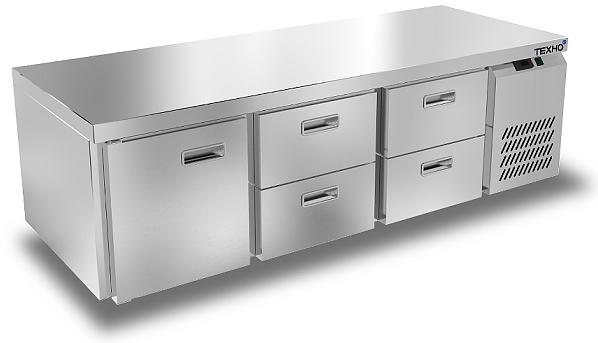 Охлаждаемый стол под тепловое оборудование боковой агрегат без борта СПБ/Т-122/14-1807 (1835x700x620 мм) фото 1