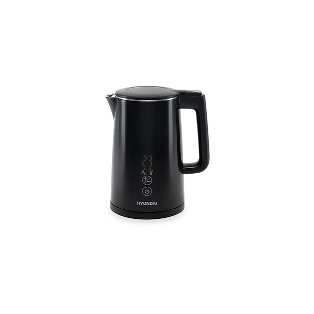 Чайник электрический Hyundai HYK-S5509, 2200Вт, черный фото 1