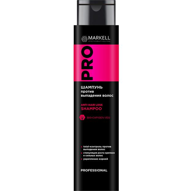 Markell professional шампунь против выпадения и для стимуляции роста волос 400 мл фото 1