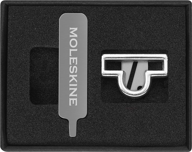 Шильд-символ Moleskine Zodiac Весы металл серебристый коробка с европод. PINLIBRASILV фото 1