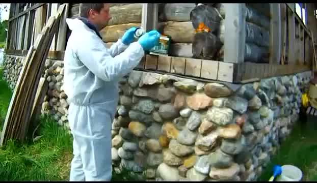 Жидкая гидроизоляция для бетона и дерева Nippon Ace 2,4 кг фото 3