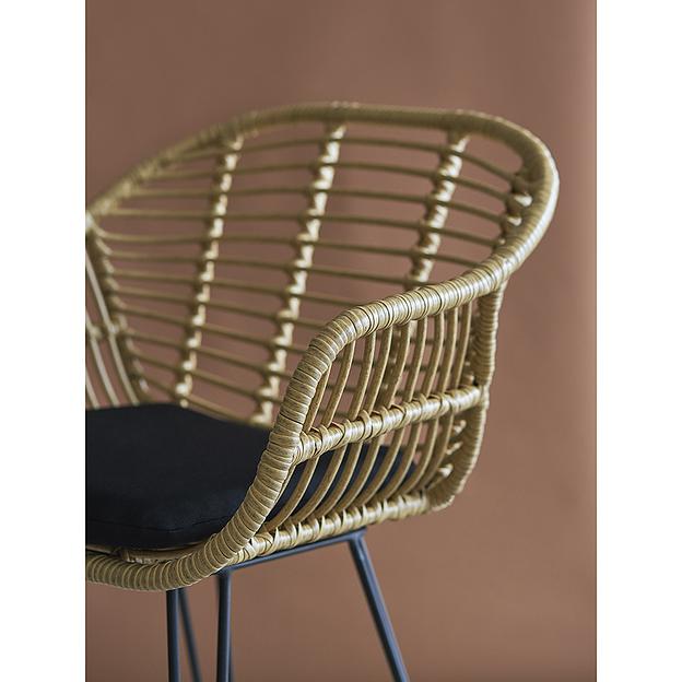 Стул полубарный Vetle Bent, ротанг фото 8