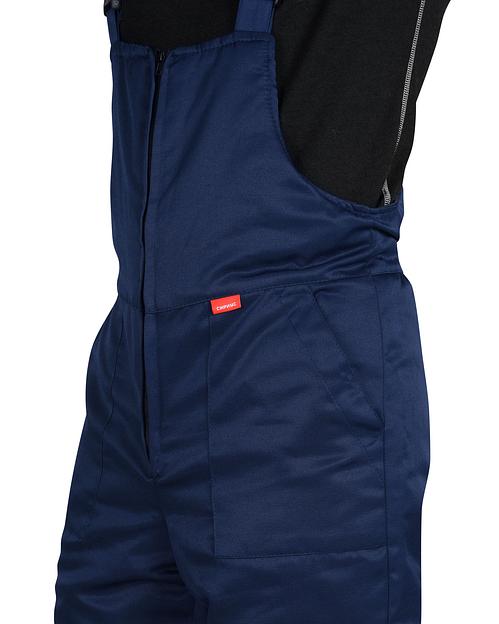 Костюм «Сириус-Профессионал» зимний куртка и полукомбинезон, синий с васильковым ОПТ фото 9