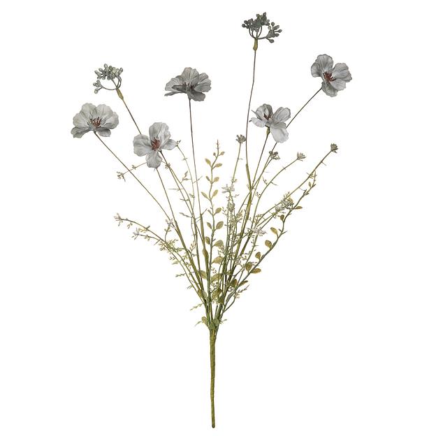 Искусственный цветок Фиалка ночная, В500, темно-голубой фото 1