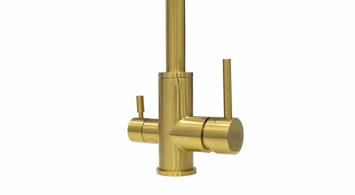 Смеситель Lemark Expert LM5061G для кухни с подключением к фильтру с питьевой водой фото 4