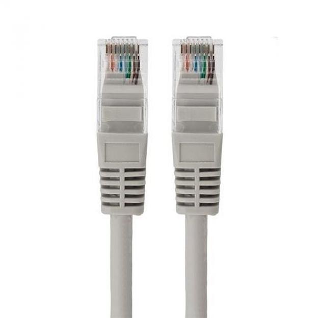 Rexant (18-8002) Патч-корд U/UTP, CAT5E, RJ45-RJ45, LSZH серый, 1м фото 1